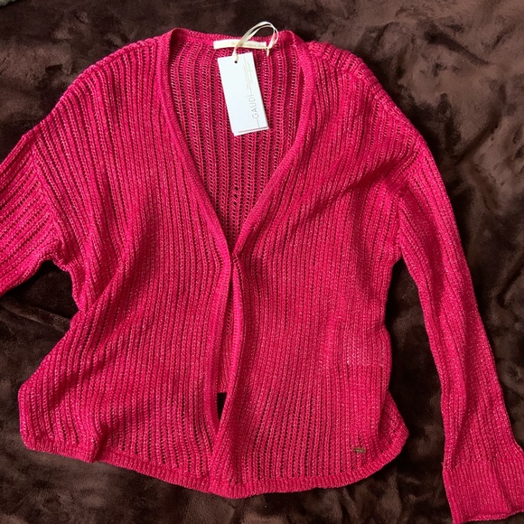Sparkly hot pink sweater - Picture 1 of 4
